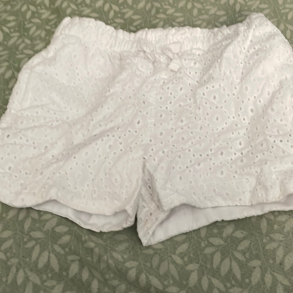 White shorts